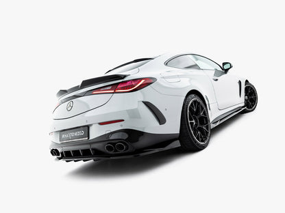 Maxton Design Rear Splitter (Vertical Bars) Mercedes-AMG CLE 53 Aero C236