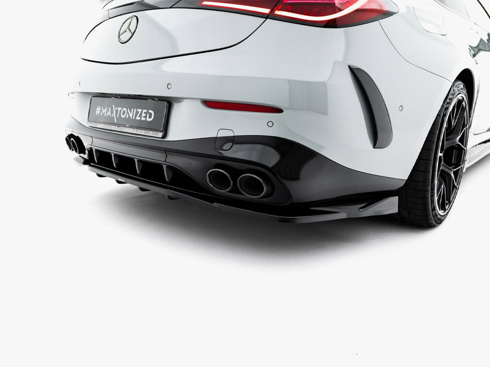 Maxton Design Rear Splitter (Vertical Bars) Mercedes-AMG CLE 53 Aero C236