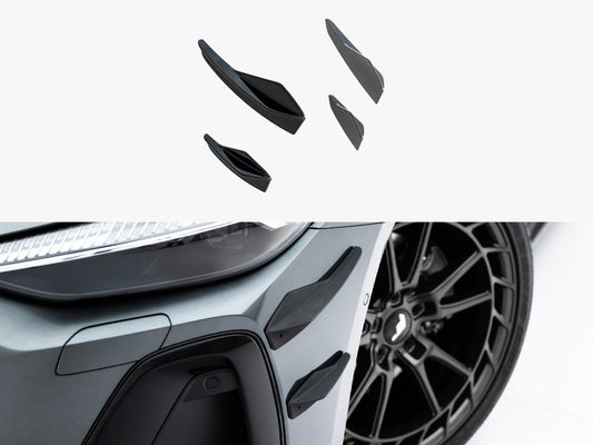Maxton Design Front Bumper Wings (Canards) Audi A5 S-Line / S5 Sedan / Avant B10