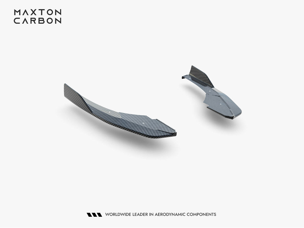 Maxton Design Prepreg Carbon Fiber Rear Side Splitters Audi RS3 Sedan 8Y Facelift