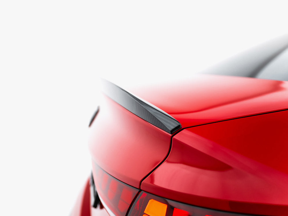 Maxton Design Prepreg Carbon Fiber Tailgate Spoiler V.2 Audi RS3 / S3 / A3 S-Line / A3 Sedan 8Y Facelift