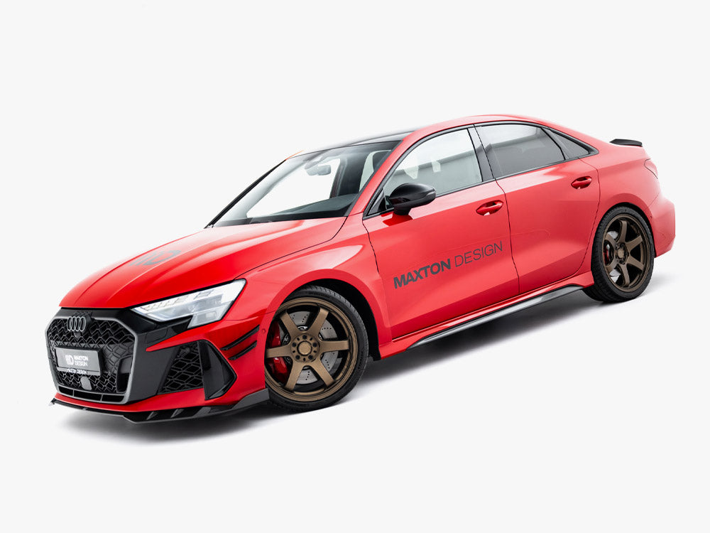 Maxton Design Prepreg Carbon Fiber Side Skirts V.2 Audi RS3 Sedan 8Y Facelift
