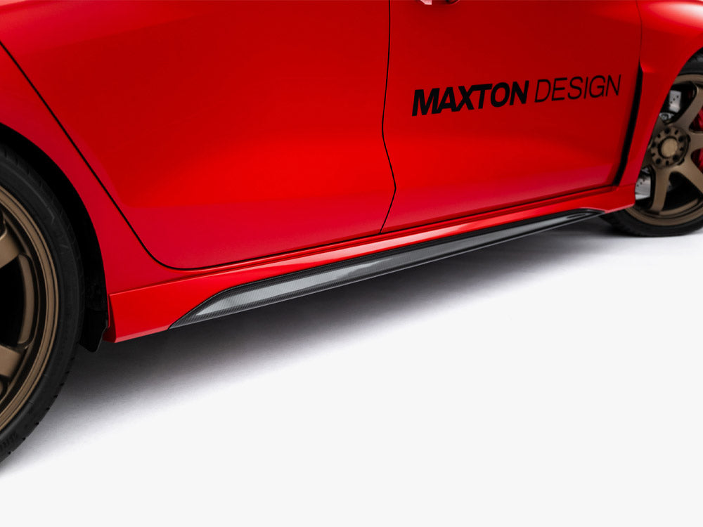 Maxton Design Prepreg Carbon Fiber Side Skirts V.2 Audi RS3 Sedan 8Y Facelift