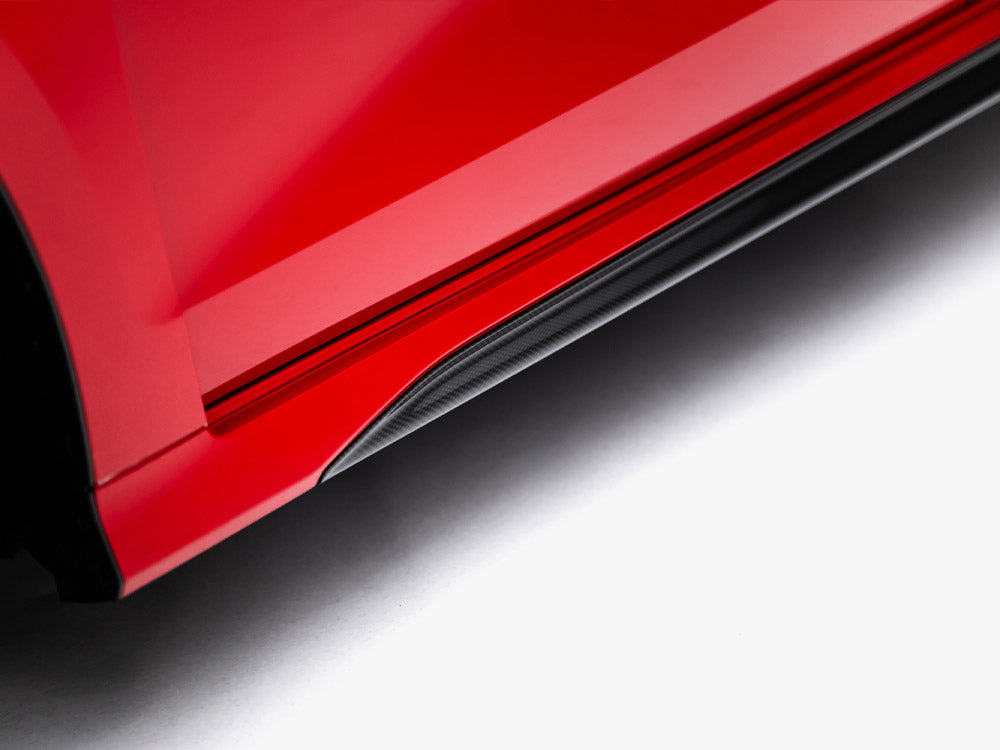 Maxton Design Prepreg Carbon Fiber Side Skirts V.2 Audi RS3 Sedan 8Y Facelift