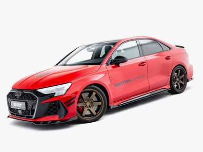 Maxton Design Prepreg Carbon Fiber Side Skirts V.1 Audi RS3 Sedan 8Y Facelift