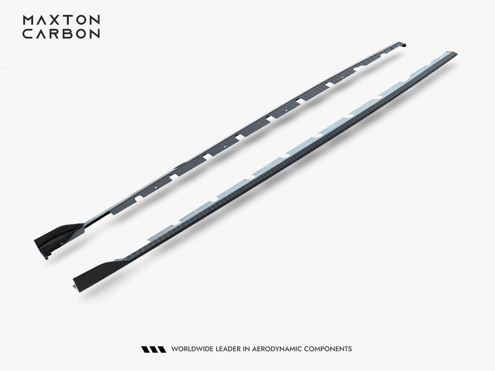 Maxton Design Prepreg Carbon Fiber Side Skirts V.1 Audi RS3 Sedan 8Y Facelift