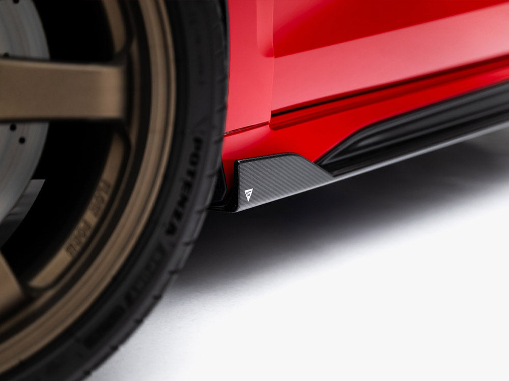 Maxton Design Set of Prepreg Carbon Fiber Side Skirts Audi RS3 Sedan 8Y Facelift