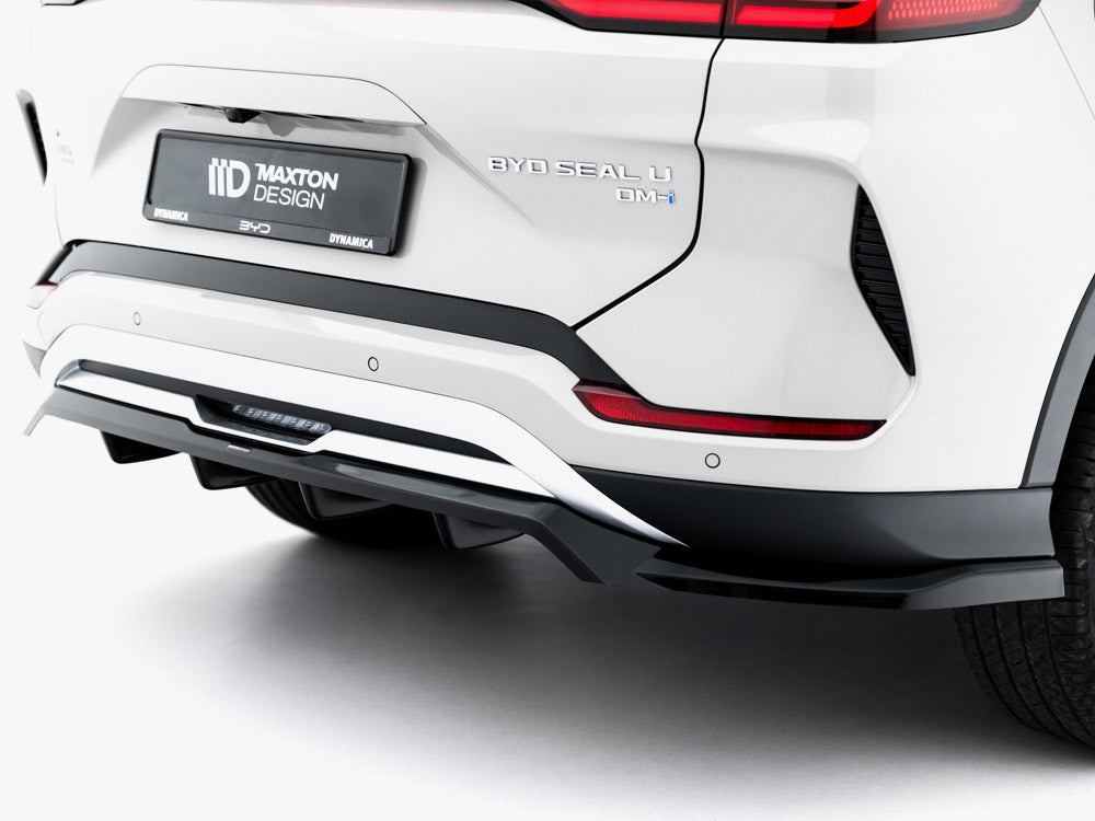 Maxton Design Rear Splitter (Vertical Bars) BYD Seal U Mk1