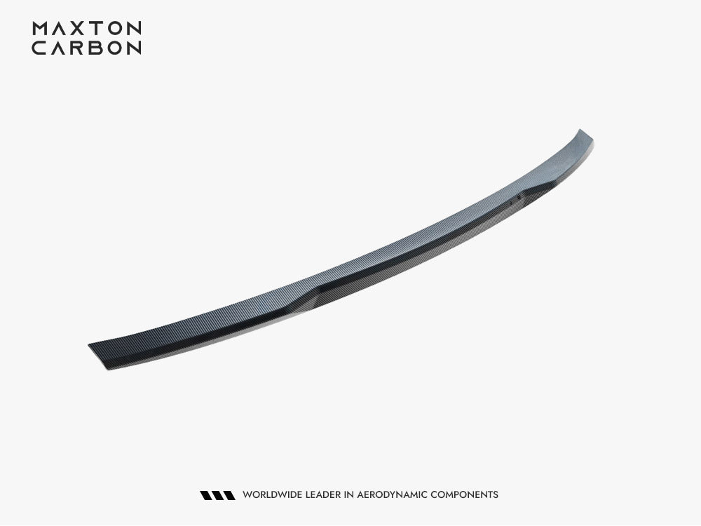 Maxton Design Carbon Fiber Tailgate Spoiler (Lower) Audi SQ8 / Q8 S-Line Mk1 Facelift