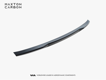 Maxton Design Carbon Fiber Tailgate Spoiler (Lower) Audi SQ8 / Q8 S-Line Mk1 Facelift