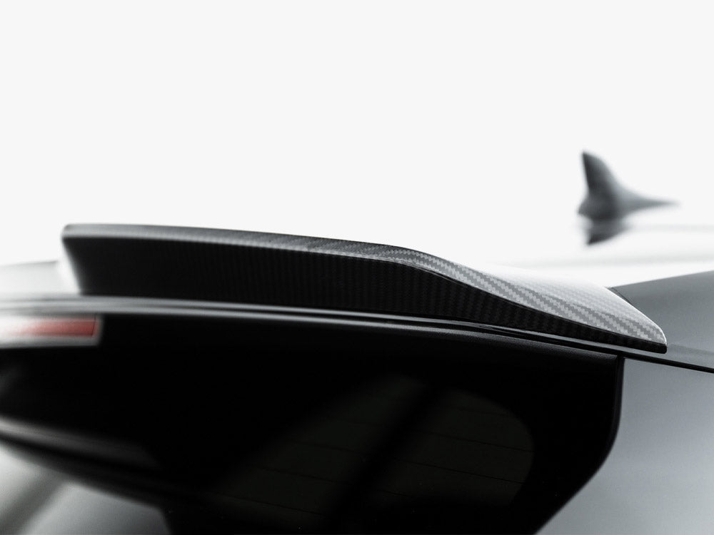 Maxton Design Carbon Fiber Tailgate Spoiler (Upper) Audi SQ8 / Q8 S-Line Mk1 Facelift