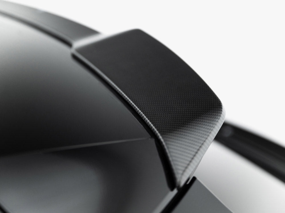 Maxton Design Carbon Fiber Tailgate Spoiler (Upper) Audi SQ8 / Q8 S-Line Mk1 Facelift