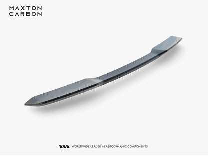 Maxton Design Carbon Fiber Tailgate Spoiler (Upper) Audi SQ8 / Q8 S-Line Mk1 Facelift