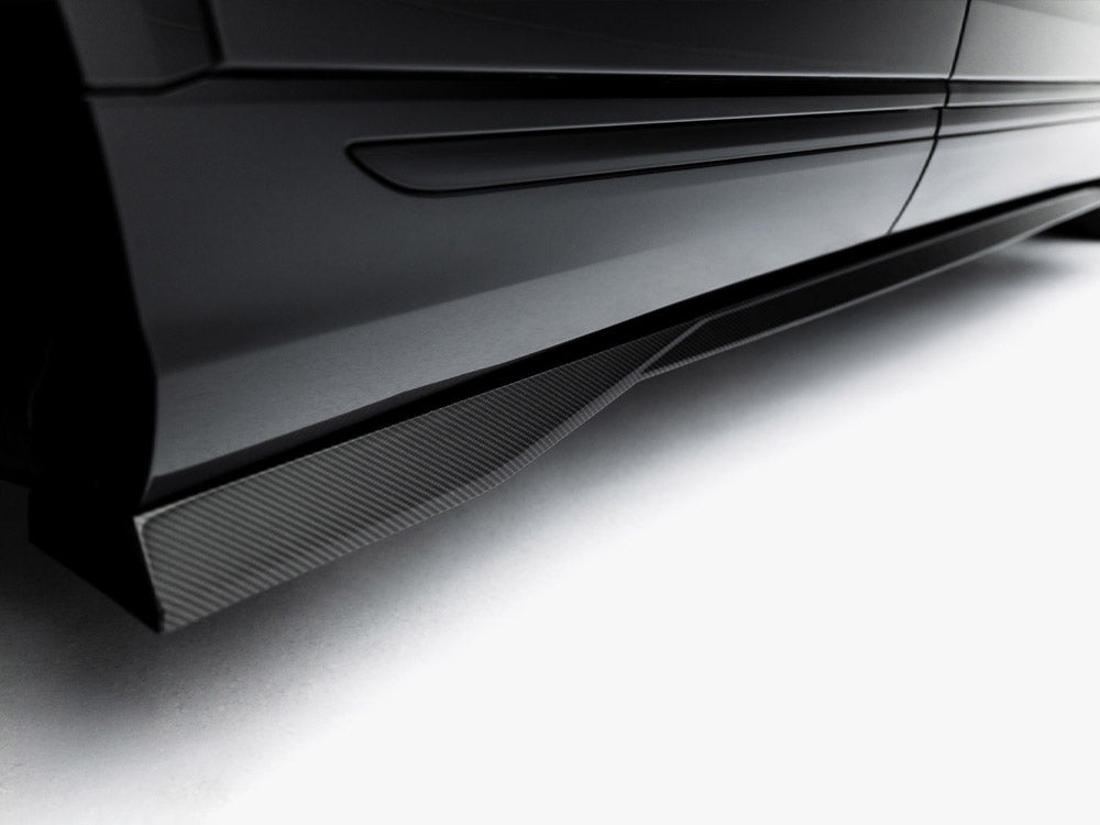 Maxton Design Prepreg Carbon Fiber Side Skirts Audi SQ8 / Q8 S-Line Mk1 Facelift