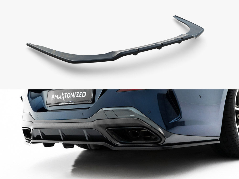 Maxton Design Rear Splitter (Vertical Bars) BMW 8 Gran Coupe M-Pack G16