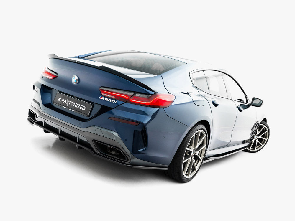 Maxton Design Rear Splitter (Vertical Bars) BMW 8 Gran Coupe M-Pack G16