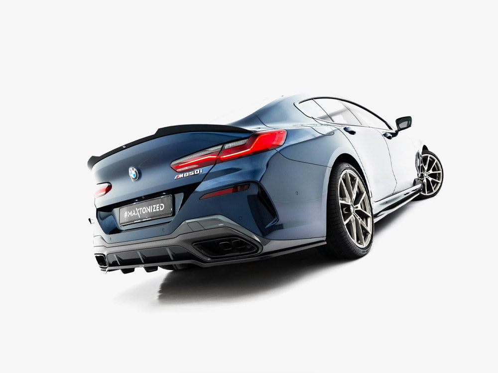 Maxton Design Rear Splitter (Vertical Bars) BMW 8 Gran Coupe M-Pack G16