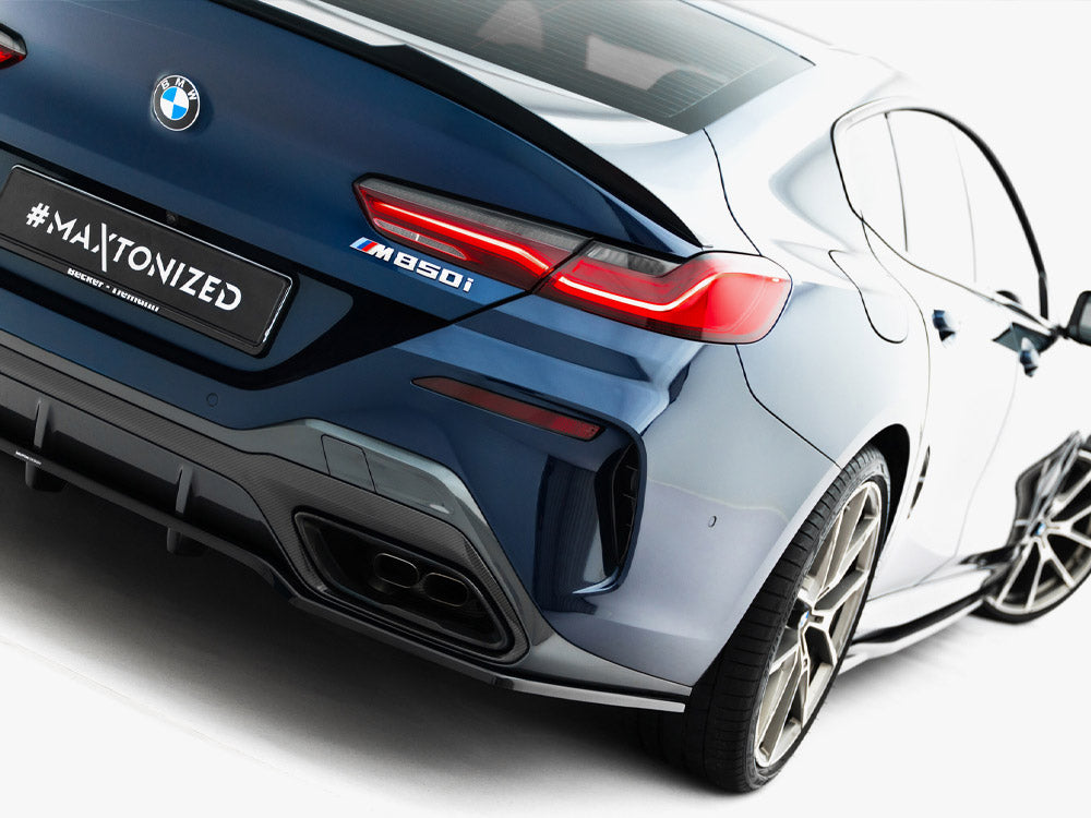 Maxton Design Rear Splitter (Vertical Bars) BMW 8 Gran Coupe M-Pack G16