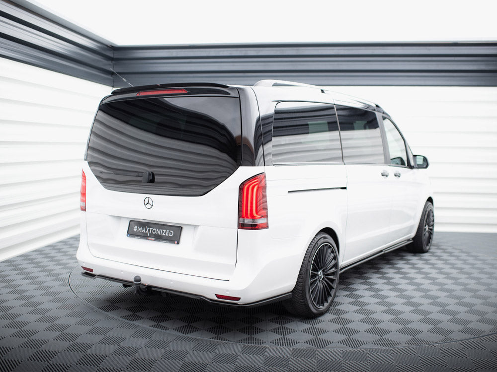 Maxton Design Rear Splitter (Vertical Bars) Mercedes-Benz Vito Extra Long W447