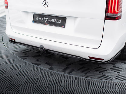 Maxton Design Rear Splitter (Vertical Bars) Mercedes-Benz Vito Extra Long W447