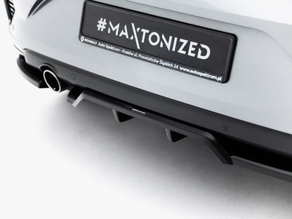 Maxton Design Rear Splitter (Vertical Bars) Renault Clio Mk5 Facelift