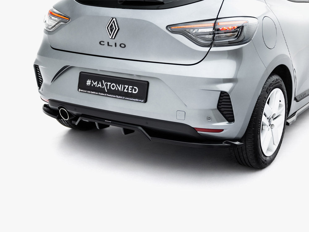 Maxton Design Rear Splitter (Vertical Bars) Renault Clio Mk5 Facelift