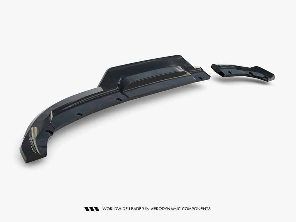 Maxton Design Rear Splitter (Vertical Bars) Renault Clio Mk5 Facelift