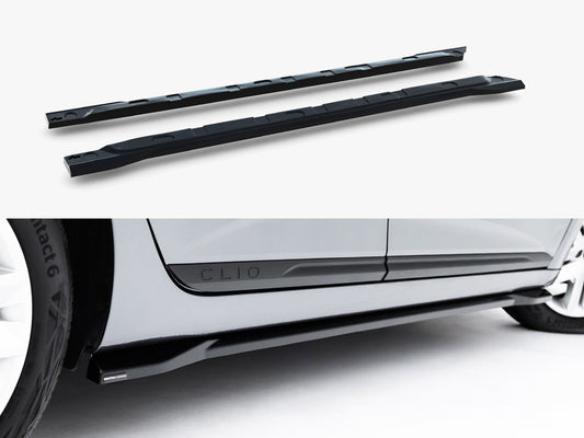 Maxton Design Side Skirt Diffusers Renault Clio Mk5 Facelift