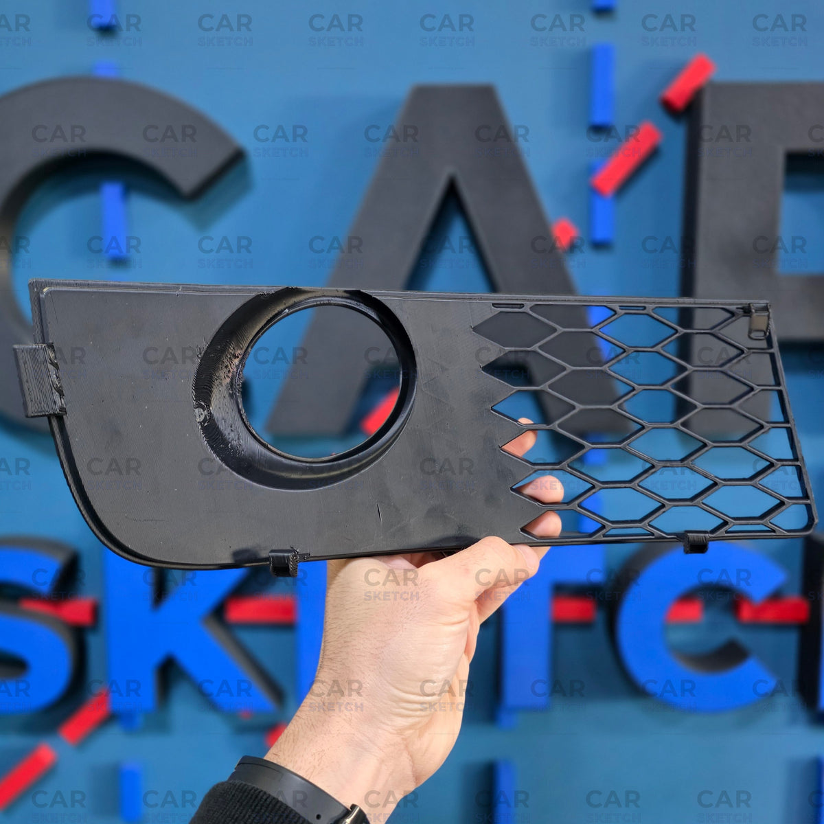 Audi A4 B6 Ultrasport Package Front Bumper Side Lower Grilles * 8E0 807 682 C - 8E0 807 681 C *