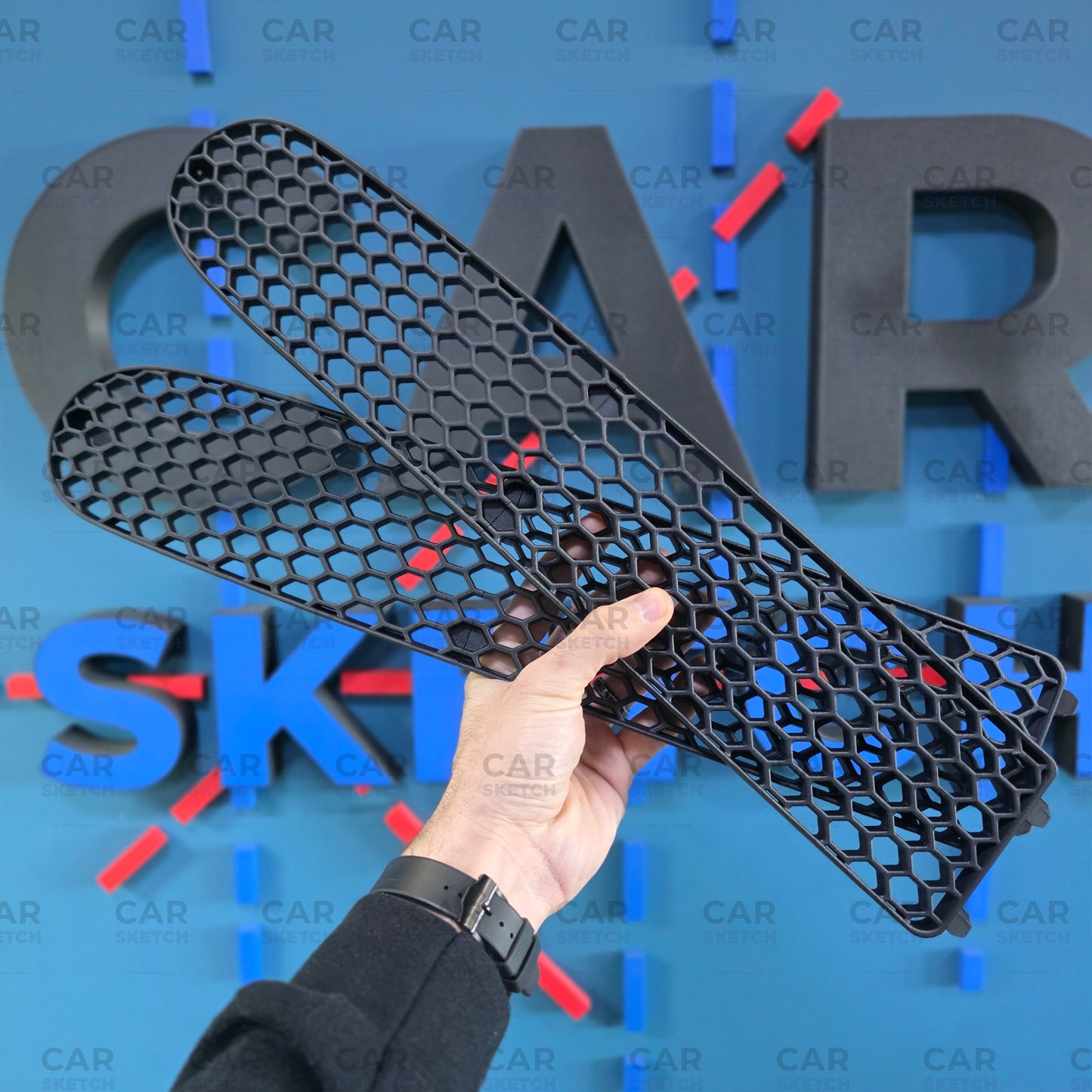 Seat Leon 1M FR Front Bumper Side Lower Grilles | 1M6 853 666 B / 665 B