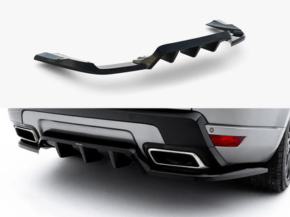 Maxton Design Rear Splitter (Vertical Bars) Land Rover Range Rover Mk2 Facelift