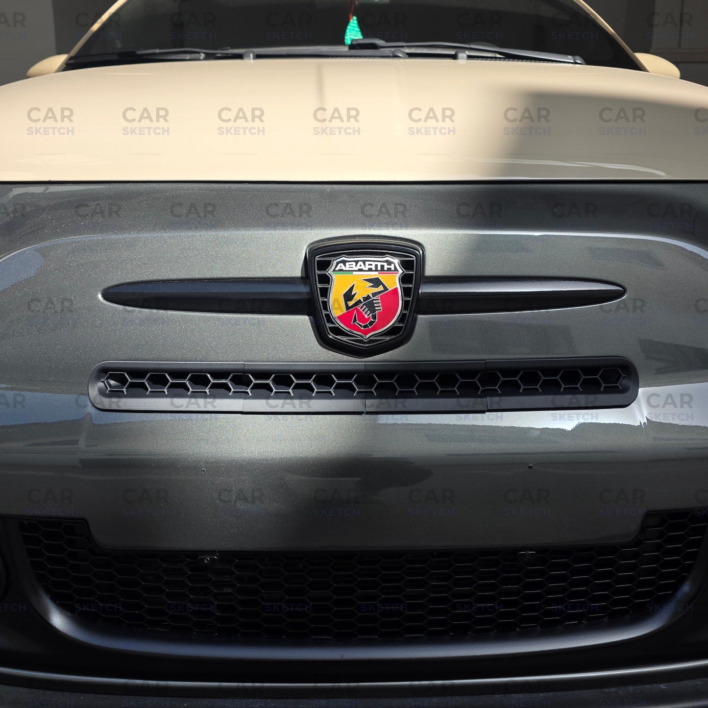 Abarth 595 Pre-Restyling / Pre-Facelift Front Grille Honeycomb Inserts