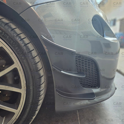 Abarth 595 Pre-Restyling / Pre-Facelift Front Bumper Aero Fins