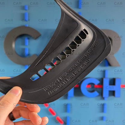 Abarth 595 Pre-Restyling / Pre-Facelift Rear Bumper Aero Fins (Left & Right Set)