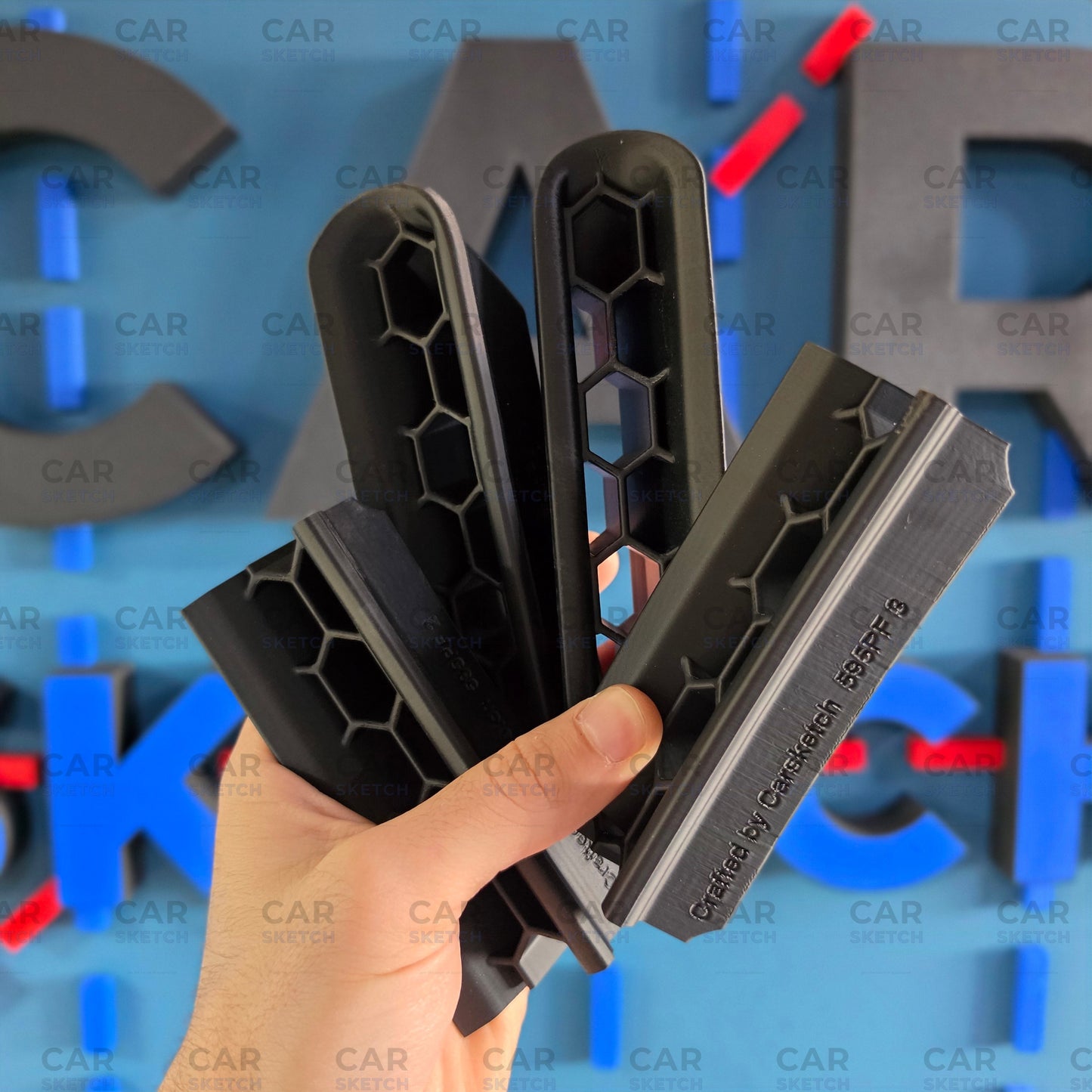 Abarth 595 Pre-Restyling / Pre-Facelift Front Grille Honeycomb Inserts