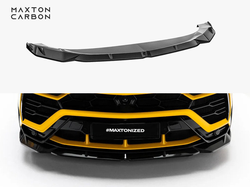 PREPREG CARBON FIBER FRONT SPLITTER LAMBORGHINI URUS MK1 - 1
