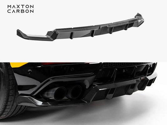 PREPREG CARBON FIBER REAR SPLITTER (VERTICAL BARS) LAMBORGHINI URUS MK1 - 1