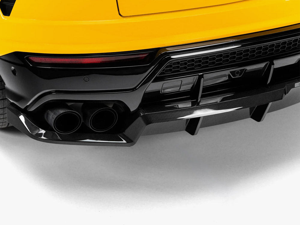 PREPREG CARBON FIBER REAR SPLITTER (VERTICAL BARS) LAMBORGHINI URUS MK1 - 5