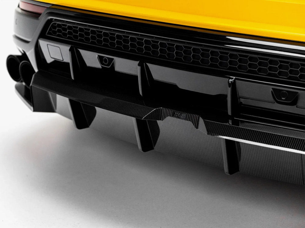 PREPREG CARBON FIBER REAR SPLITTER (VERTICAL BARS) LAMBORGHINI URUS MK1 - 6