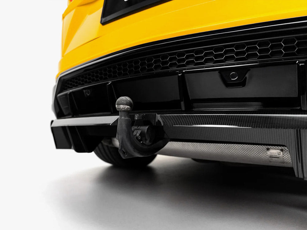 PREPREG CARBON FIBER REAR SPLITTER (VERTICAL BARS) LAMBORGHINI URUS MK1 - 9