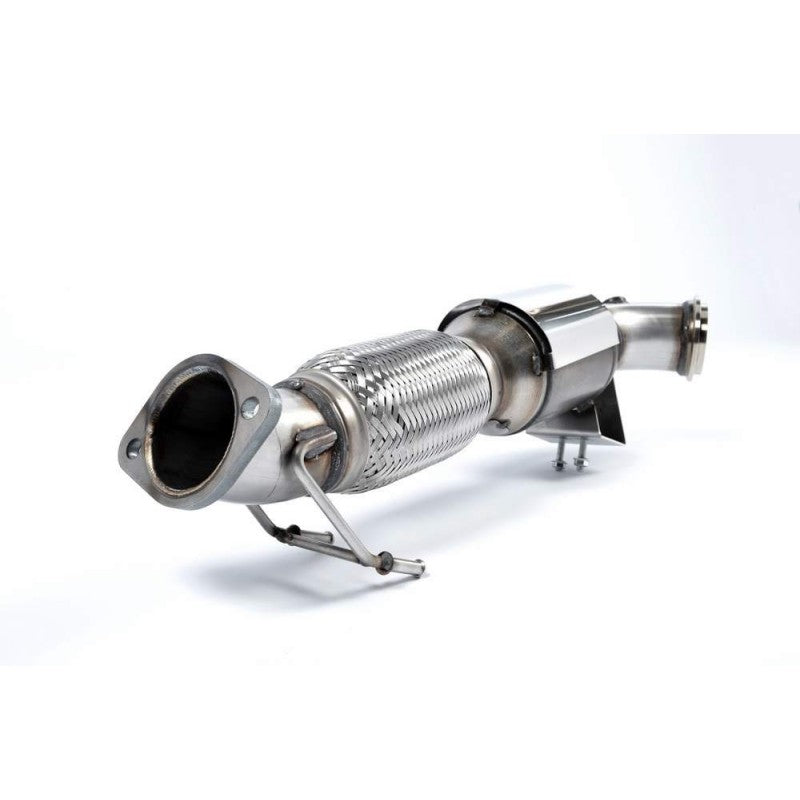 Milltek Exhaust - Ford FOCUS MK3 ST 2.0-LITRE ECOBOOST 5-DOOR HATCHBACK Large Bore Downpipe and Hi-Flow Sports Cat SSXFD125