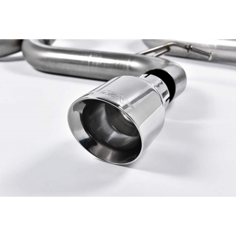 Milltek Exhaust  Ford Focus MK2 ST 225 Cat back Exhaust 3€³ Race System ULTIMATE Polish Tails SSXFD135 - TMC Motorsport