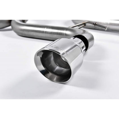 Milltek Exhaust  Ford Focus MK2 ST 225 Cat back Exhaust 3€³ Race System ULTIMATE Polish Tails SSXFD135 - TMC Motorsport