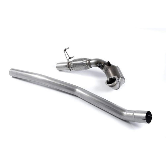 Milltek Exhaust - Skoda Octavia vRS 2.0 TSI 245PS (Face Lift) Hatch & Estate (manual and DSG-auto) Large Bore Downpipe and Hi-Flow Sports Cat Exhaust SSXSK017
