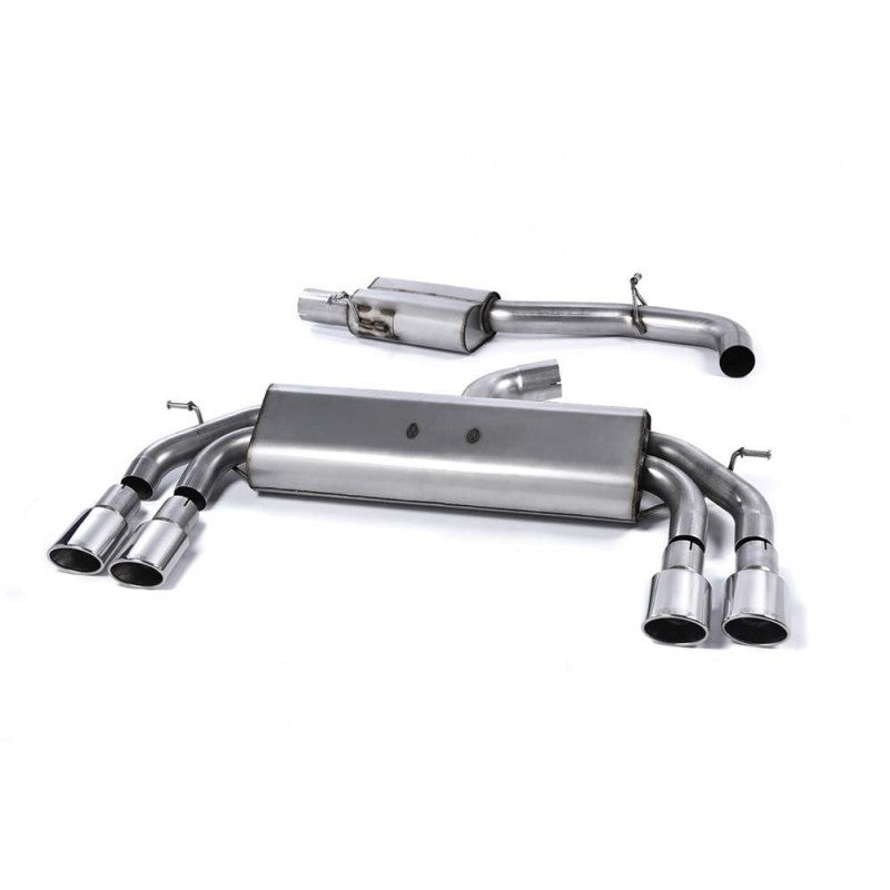 Milltek Exhaust - Audi S3 2.0 TFSI QUATTRO SPORTBACK 8V Cat-back Exhaust SSXAU535