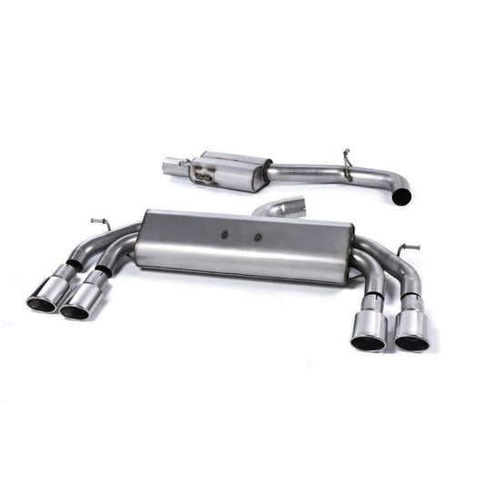 Milltek Exhaust - Audi S3 2.0 TFSI QUATTRO SPORTBACK 8V Cat-back Exhaust SSXAU535