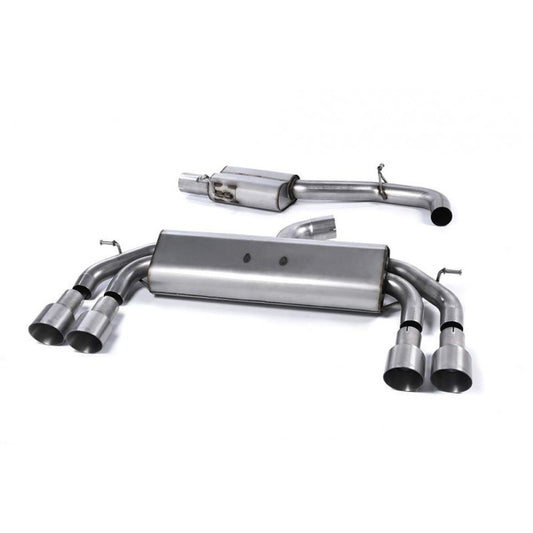 Milltek Exhaust - Audi S3 2.0 TFSI QUATTRO SPORTBACK 8V Cat-back Exhaust SSXAU538
