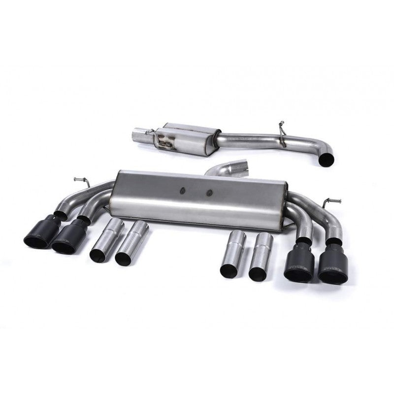 Milltek Exhaust - Audi S3 2.0 TFSI quattro Cabrio 8V Cat-back Exhaust (Non-GPF Equipped Models Only) SSXAU544