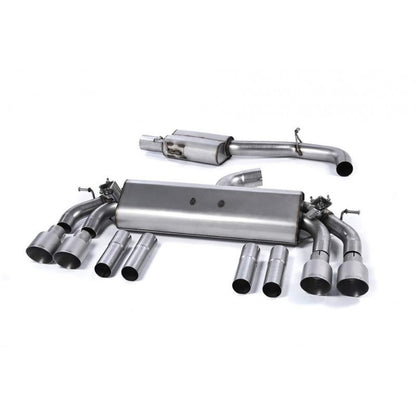 Milltek Exhaust - Audi S3 2.0 TFSI quattro Cabrio 8V Cat-back Exhaust (Non-GPF Equipped Models Only) SSXAU548