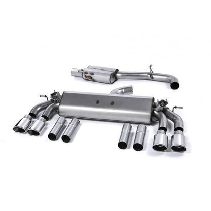 Milltek Exhaust - Audi S3 2.0 TFSI quattro Cabrio 8V Cat-back Exhaust (Non-GPF Equipped Models Only) SSXAU478